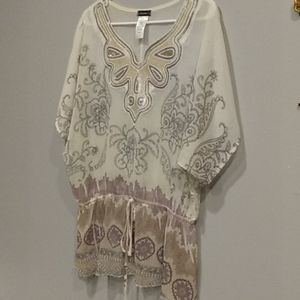 Cocomo Sparkly Tunic Blouse